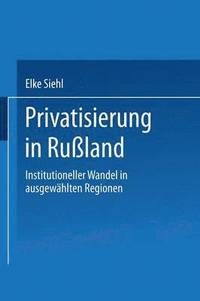 bokomslag Privatisierung in Rußland