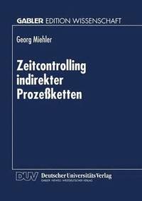 bokomslag Zeitcontrolling indirekter Prozeßketten