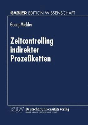 bokomslag Zeitcontrolling indirekter Prozeßketten