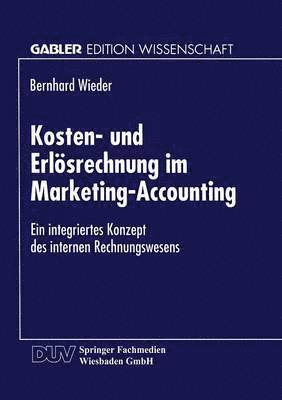 bokomslag Kosten- und Erloesrechnung im Marketing-Accounting