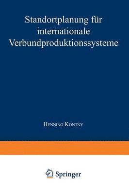 bokomslag Standortplanung Für Internationale Verbundproduktionssysteme
