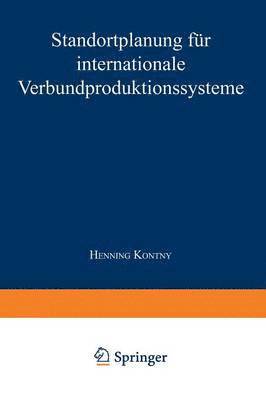 bokomslag Standortplanung fur internationale Verbundproduktionssysteme