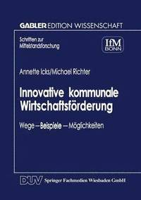 bokomslag Innovative kommunale Wirtschaftsförderung