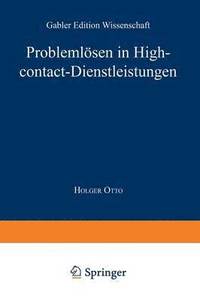 bokomslag Problemlösen in High-Contact-Dienstleistungen