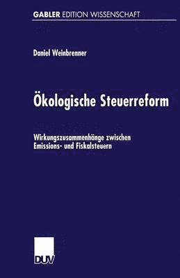 bokomslag Ökologische Steuerreform