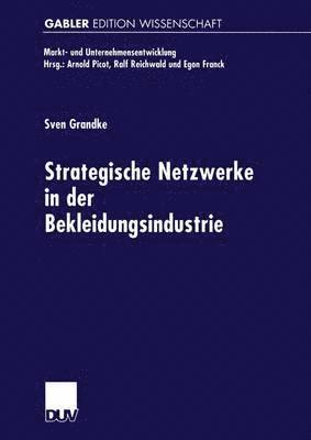 bokomslag Strategische Netzwerke in Der Bekleidungsindustrie