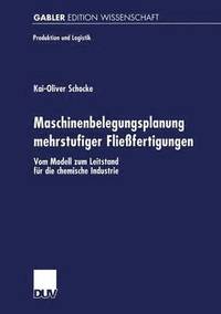 bokomslag Maschinenbelegungsplanung mehrstufiger Fließfertigungen