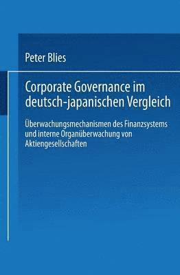 Corporate Governance im deutsch-japanischen Vergleich 1