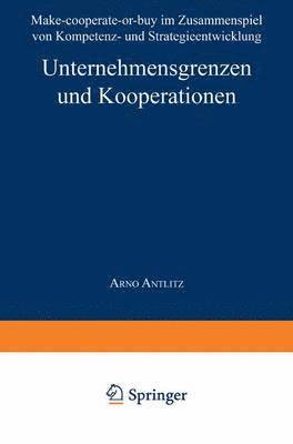 Unternehmensgrenzen und Kooperationen