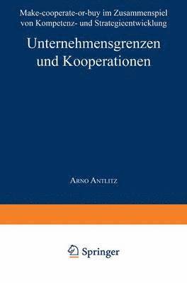 Unternehmensgrenzen und Kooperationen 1