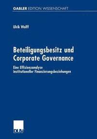 bokomslag Beteiligungsbesitz und Corporate Governance