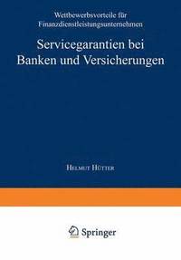 bokomslag Servicegarantien bei Banken und Versicherungen