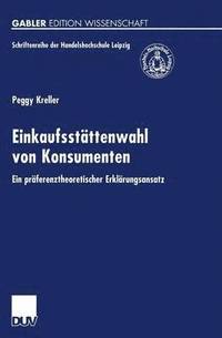 bokomslag Einkaufsstättenwahl von Konsumenten