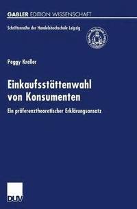 bokomslag Einkaufsstttenwahl von Konsumenten