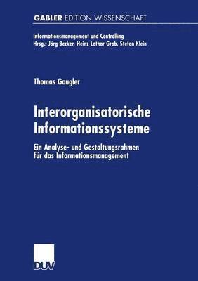 Interorganisatorische Informationssysteme 1