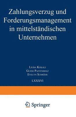 bokomslag Zahlungsverzug und Forderungsmanagement in mittelstandischen Unternehmen