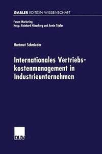 bokomslag Internationales Vertriebskostenmanagement in Industrieunternehmen