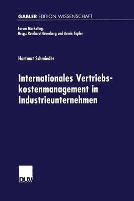 bokomslag Internationales Vertriebskostenmanagement in Industrieunternehmen