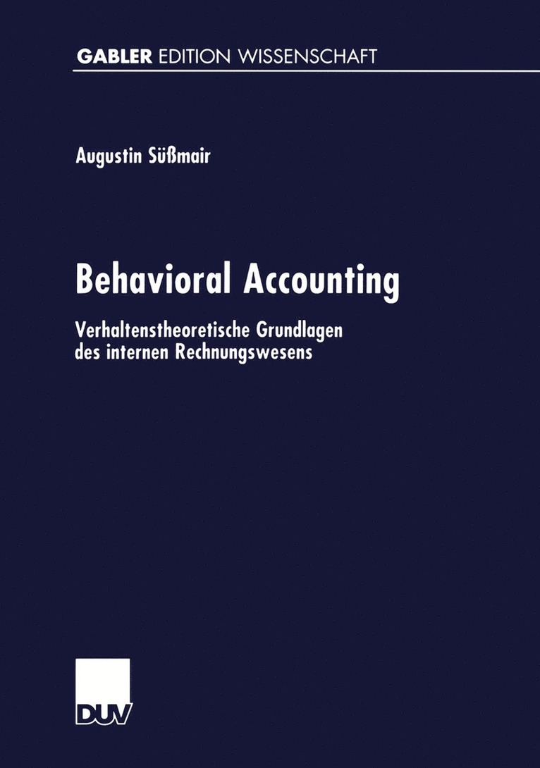 Behavioral Accounting 1