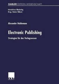 bokomslag Electronic Publishing