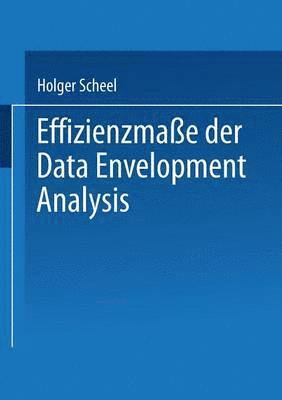 bokomslag Effizienzmasse der Data Envelopment Analysis