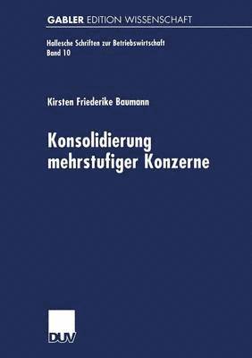 bokomslag Konsolidierung mehrstufiger Konzerne