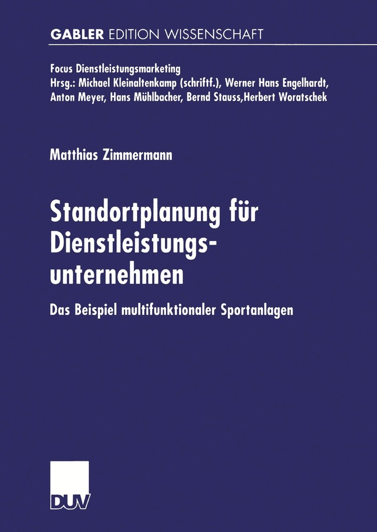 Standortplanung fr Dienstleistungsunternehmen 1