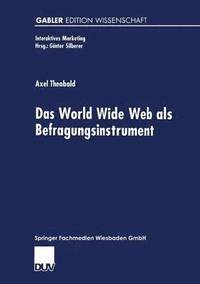 bokomslag Das World Wide Web als Befragungsinstrument
