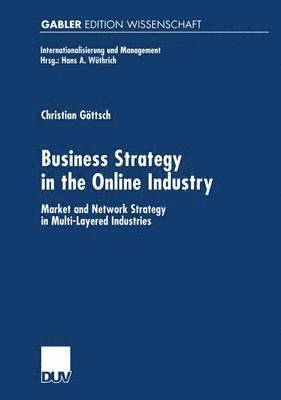 bokomslag Business Strategy in the Online Industry