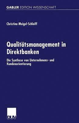 bokomslag Qualitatsmanagement in Direktbanken