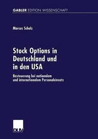 bokomslag Stock Options in Deutschland und in den USA