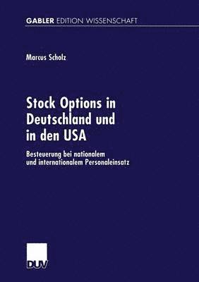 bokomslag Stock Options in Deutschland und in den USA