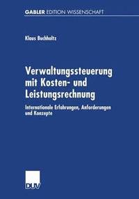 bokomslag Verwaltungssteuerung mit Kosten- und Leistungsrechnung