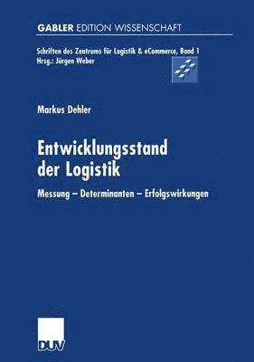 bokomslag Entwicklungsstand der Logistik