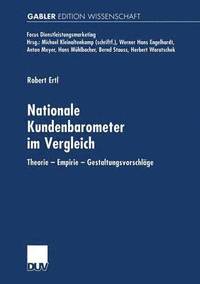 bokomslag Nationale Kundenbarometer Im Vergleich: Theorie -- Empirie -- Gestaltungsvorschläge