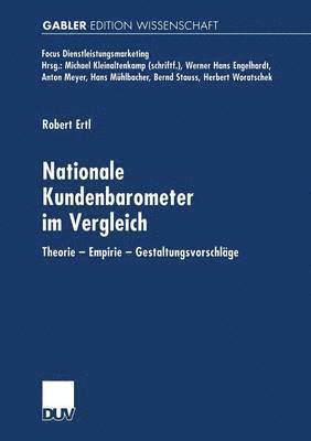 bokomslag Nationale Kundenbarometer Im Vergleich: Theorie -- Empirie -- Gestaltungsvorschläge