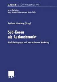 bokomslag Sd-Korea als Auslandsmarkt