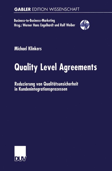 bokomslag Quality Level Agreements