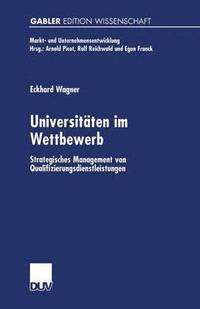 bokomslag Universitäten im Wettbewerb