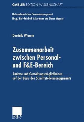 bokomslag Zusammenarbeit zwischen Personal- und F&E-Bereich