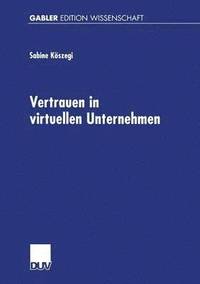 bokomslag Vertrauen in Virtuellen Unternehmen