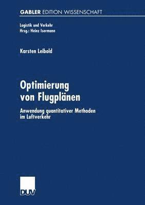 Optimierung von Flugplänen
