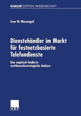 bokomslag Dienstehndler im Markt fr festnetzbasierte Telefondienste