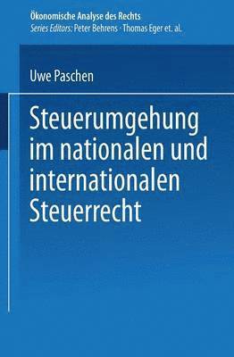 bokomslag Steuerumgehung im nationalen und internationalen Steuerrecht