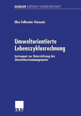 bokomslag Umweltorientierte Lebenszyklusrechnung