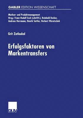 Erfolgsfaktoren von Markentransfers 1