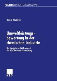 bokomslag Umweltleistungsbewertung in der chemischen Industrie