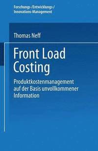 bokomslag Front Load Costing