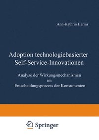 bokomslag Adoption Technologiebasierter Self-service-Innovationen
