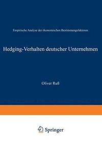 bokomslag Hedging-Verhalten deutscher Unternehmen